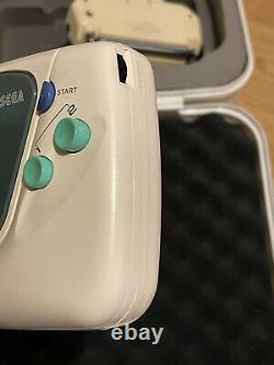 Sega Game Gear White Complete Edition Very Rare, Collectors, TV Tuner In Case