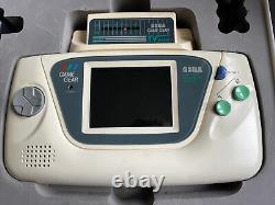 Sega Game Gear White Complete Edition Very Rare, Collectors, TV Tuner In Case