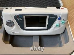 Sega Game Gear White Edition Very Rare, Collectors, TV Tuner In Case Complete