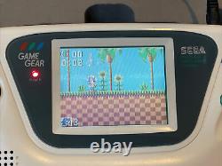 Sega Game Gear White Edition Very Rare, Collectors, TV Tuner In Case Complete