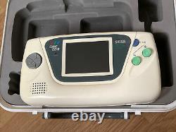 Sega Game Gear White Limited Edition Very Rare, Collectors, TV Tuner In Case