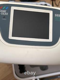 Sega Game Gear White Limited Edition Very Rare, Collectors, TV Tuner In Case