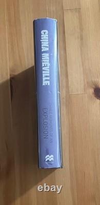 Signed 1st Edition Three Moments Of An Explosion China Miéville 2015 Very Rare