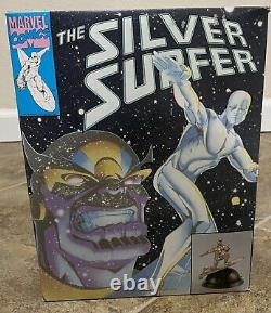 Silver Surfer Very Rare Statue Limited Edition withBox Marvel Great Cond