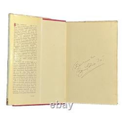Sir Bobby Charlton Signed Book My Soccer Life Very Rare 1st Edition
