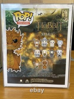 Smaug Funko Pop No 124 Limited Chase Edition (Very Rare) The Hobbit