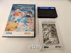 Sonic Spinball Sega Master System Very Rare Brazil Version tectoy (with manual)