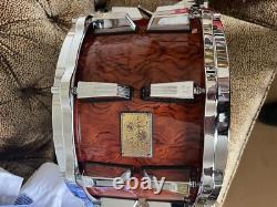 Sonor Signature Horst Link 14 X 8 Bubinga Special Edition Snare Drum Very Rare
