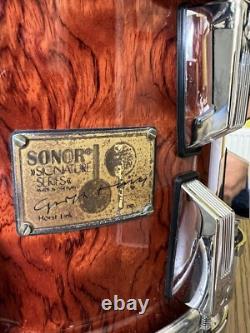 Sonor Signature Horst Link 14 X 8 Bubinga Special Edition Snare Drum Very Rare
