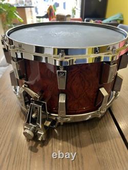 Sonor Signature Horst Link 14 X 8 Bubinga Special Edition Snare Drum Very Rare