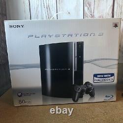 Sony PS3 80GB Console Infamous Edition Boxed Rare Very Good