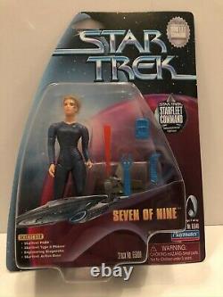 Star Trek Playmates Seven Of Nine International UK Edition 1999 VERY RARE