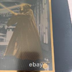 Star Wars 20yrs 24k Gold Card Darth Vs Obi Wan #251/500 Ltd Edition Very Rare