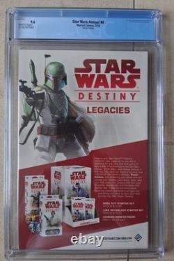 Star Wars Annual 4 CGC 9.6 VERY RARE John Tyler Christopher Variant Edition