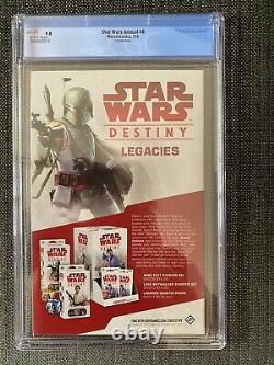 Star Wars Annual 4 Cgc 9.8 125 John Tyler Christopher- Very Rare Jtc Variant