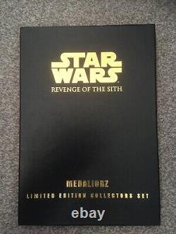 Star Wars Revenge Of The Sith Medalionz Limited Edition Copper VERY RARE