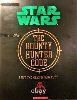 Star Wars THE BOUNTY HUNTER CODE Boba Fett MANDALORIAN VAULT EDITION VERY RARE