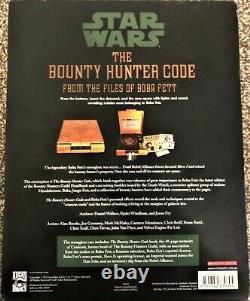 Star Wars THE BOUNTY HUNTER CODE Boba Fett MANDALORIAN VAULT EDITION VERY RARE