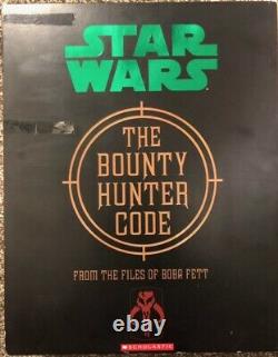 Star Wars THE BOUNTY HUNTER CODE Boba Fett MANDALORIAN VAULT EDITION VERY RARE