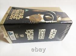 Star Wars Trilogy Special Edition Gold Box Set (VHS/SUR, 1997) Very Rare