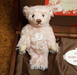 Steiff BABY BEAR SET 1994-1998 Japan Limited Edition of 1500 Very Rare Excellent