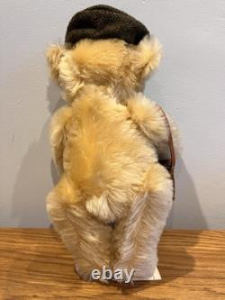Steiff Bear Angling Fishing Rod And Basket, Very Rare Steiff Limited Edition
