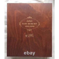 Steiff JAPAN BABY BEAR SET 1994-1998 Limited Edition of 1500 Very Rare Near Mint