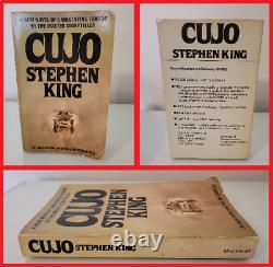 Stephen King CUJO Uncorrected Proof 1st Edition Macdonald 1991 Very Rare