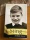 Sting Broken Music Hb Book 1st Edition Hand Signed 2003 U. S. 1st Print Very Rare