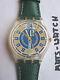 Swatch+ Dummy-variant+ Gent Gk712p1 Chives Paper Dial + Very Rare