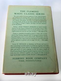 THE FINE ART OF MAGIC 1ST EDITION & 1ST PRINTING (1948) / Very Rare Magic Book