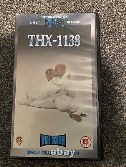 THX-1138 VHS tape special collectors edition widescreen sealed very rare 1995