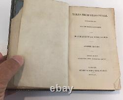 Tales From Shakespeare by Charles and Mary Lamb 1843 7th Edition Very Rare