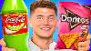 Tasting Rare Snacks And Drinks