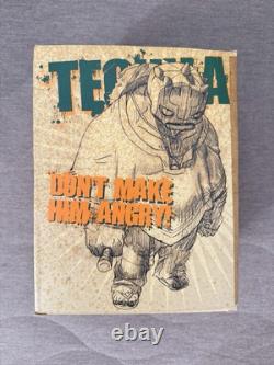 Tequila 8 RAW EDITION Vinyl Toy LE 50 VERY RARE Muttpop Unique Box Art Signed