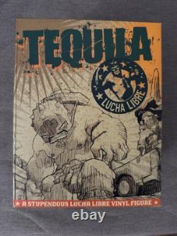 Tequila 8 RAW EDITION Vinyl Toy LE 50 VERY RARE Muttpop Unique Box Art Signed