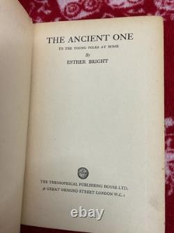 The Ancient One By Esther Bright 1st Edition 1927, Very Rare Spiritualism