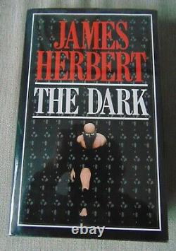 The Dark James Herbert Signed, Limited New English Library Edition Very Rare