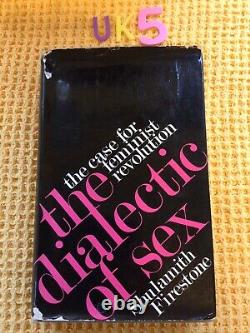 The Dialectic of Sex, VERY RARE 1971 HARDBACK FIRST EDITION Shulamith