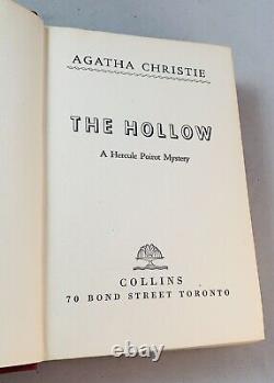 The Hollow-Agatha Christie-TRUE First Canadian Edition/1st Printing! -VERY RARE