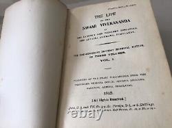 The Life of the Swami Vivekananda, 1912, very rare 1st edition, Himalayan Series