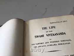 The Life of the Swami Vivekananda, 1912, very rare 1st edition, Himalayan Series