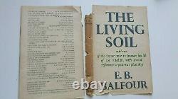 The Living Soil E. B. Balfour 1945 5th edition, very rare