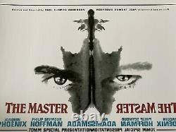 The Master very rare limited edition poster Paul Thomas Anderson