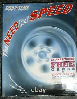 The NEED FOR SPEED 1995 BIG BOX PC GAME Electronic arts VERY RARE (UK VERSION)