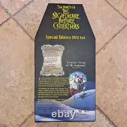 The Nightmare Before Christmas VERY RARE collector edition DVD with night light