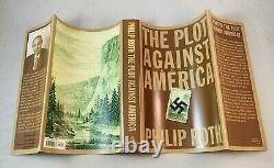 The Plot Against America-Philip Roth-SIGNED! -TRUE First/1st Edition! -VERY RARE