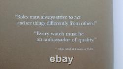 The Rolex Way Hardback Vip Edition Coffee Table Book Very Rare Limited Edition