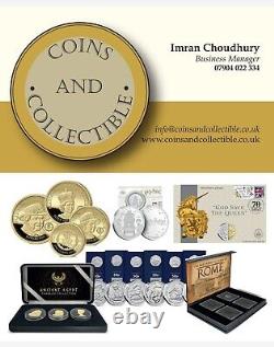 The Royal Mint Through Time Very Rare Three Gold Coin Set Edition Limit 99 Only