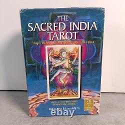 The Sacred India Tarot Full Deck Of 82 Cards First Edition Very Rare With Book #